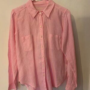 Lily Pulitzer Linen Shirt size S
